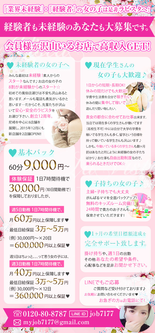 尼崎の風俗 西宮・伊丹のデリヘル『ラビスタ』